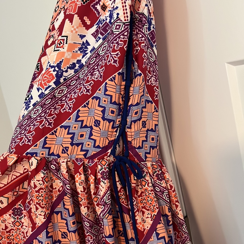 Fun Patterned Dress - Picture 2 of 2